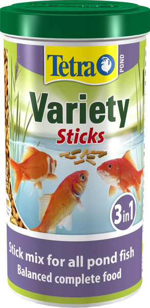 TETRA Pond Variety Sticks 1 L Pokarm dla ryb stawowych w oczku wodnym