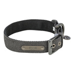 Trixie CityStyle, obroża, dla psa, bawełna, czarna, M: 35-42 cm/25 mm, szeroka