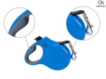 amiplay Smycz automatyczna Infini Freedom S 3m/ 12kg niebieski
