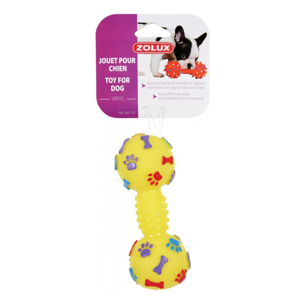 ZOLUX Zabawka winylowa dla psa Ciężarek 15 cm