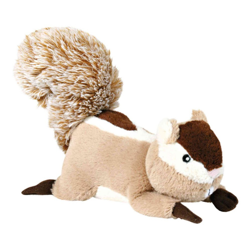 Trixie Wiewiórka pluszowa zabawka dla psa z dźwiękiem 24cm