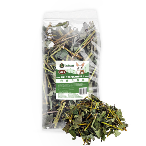 ProHerbs Ziele topinamburu 100g- trawienie, prebiotyk, odporność i energia!