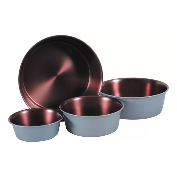 ZOLUX Miska dla psa COPPER 1,9 l szaro stalowo miedziana