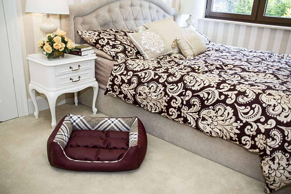 amiplay Legowisko Sofa dla Psa ZipClean 4in1 Kent M Biały