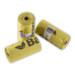 STARCHBAG Kompostowalne BIOworki na odchody 1 rolka x 15szt, kol. zielony