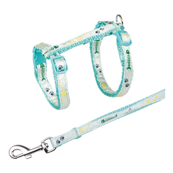 Trixie SZELKI ZE SMYCZĄ DLA KOTA 22-36cm/10mm