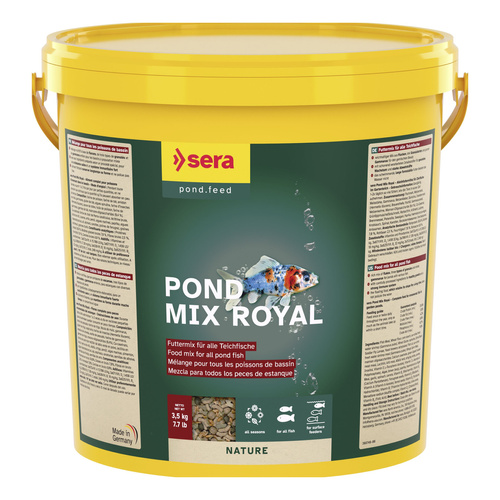 Sera Pond Mix Royal  21 l mieszanka -pokarm dla ryb stawowych