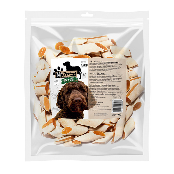 PRZYSMAK DLA PSA - Penne z kurczakiem Mr.Pretzel 500g ZDROWE PREMIUM