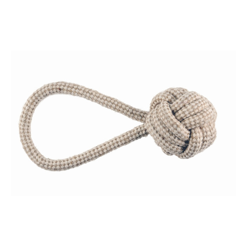 IMAC Piłka na lince zabawka dla psa sznur 19 cm