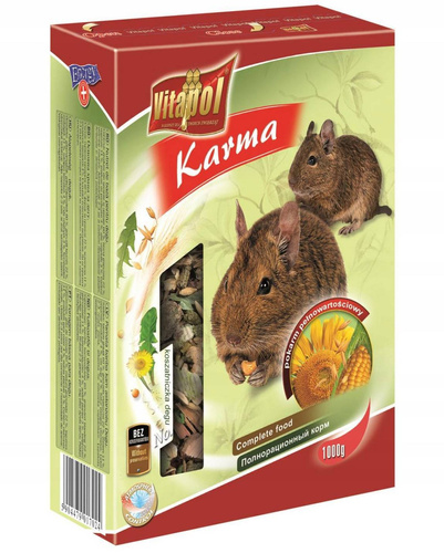 Vitapol Karma pełnoporcjowa dla koszatniczki 1kg