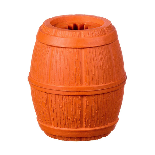 Barry King beczka na przysmaki, pomarańczowa, 8 cm