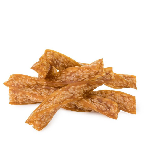 Hau Miau zakręcone paski z KURCZAKIEM 500g