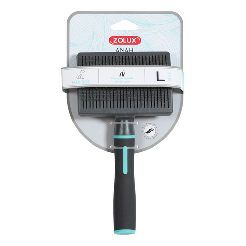 ZOLUX Szczotka dla psa z wysuwanymi igłami ANAH L duża