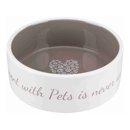 Trixie MISKA ceramiczna Pets Home 16cm/ 800ml brąz