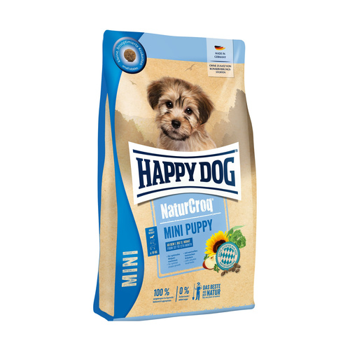 Happy Dog NaturCroq Mini Puppy, karma sucha, dla szczeniąt małych ras pow. 6 tyg, 4kg