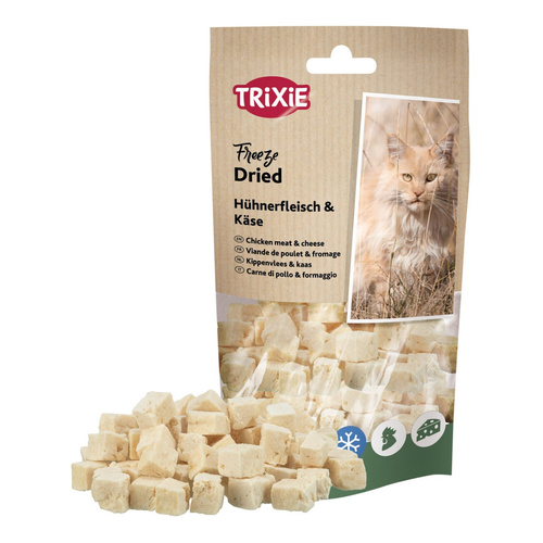 Trixie Liofilizowany kurczak z serem, przysmak, dla kota, 25g
