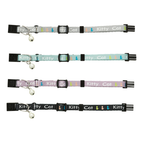 Trixie Obroża dla kociąt JUNIOR, motyw Kitty Cat