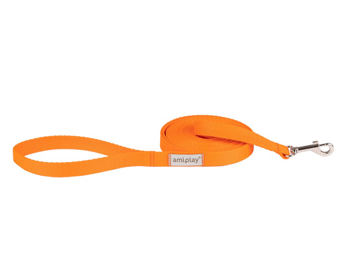 amiplay Smycz treningowa Samba L 5m Pomarańczowy