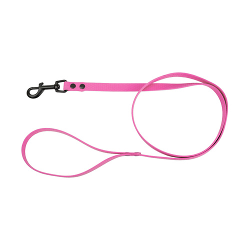 Barry King Smycz dla psa z wytrzymałej gumy, różowy, 16mm/1,2m