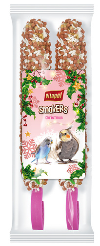 Vitapol Smakers okazjonalny świąteczny dla ptaków2 szt. (różowy)