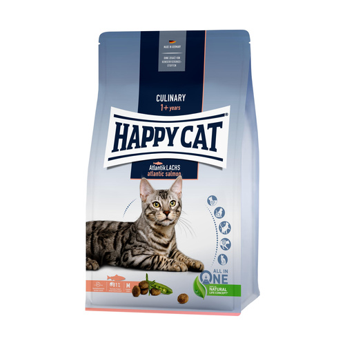 Happy Cat Culinary ŁOSOŚ sucha karma dla kotów dorosłych 300g