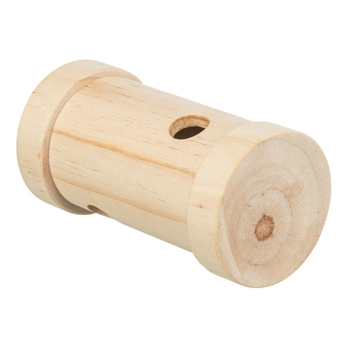 Trixie Snack Roll, zabawka na przysmaki, dla gryzoni, drewno, 6 x 11 cm