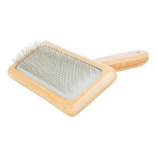 Trixie SZCZOTKA MIĘKKA dla psa kota bambusowa 12x15cm