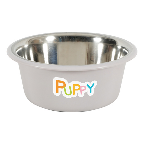 Zolux Miska antypoślizgowa dla psa PUPPY 16,5 cm 850 ml kol.jasny brąz