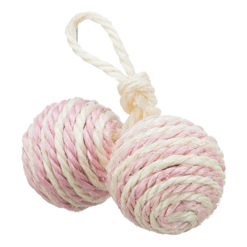 Trixie PIŁKI SIZALOWE grzechotką KOCIMIĘTKA 4,5cm