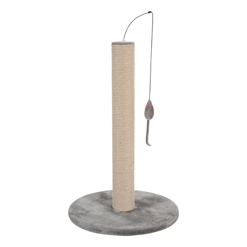 ZOLUX Drapak dla kota sizalowy słupek z zabawką 63 cm kol. szary