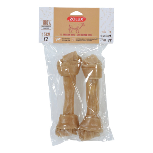 ZOLUX Przysmak dla psa Kość wiązana 15 cm x 2