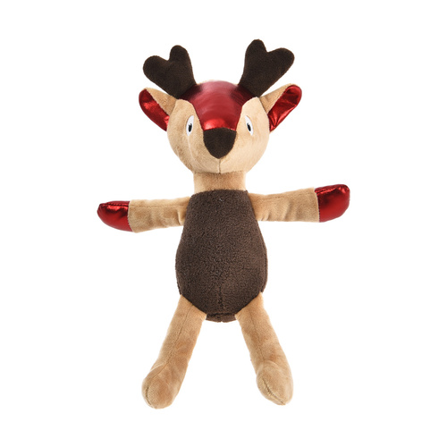 Barry King Zabawka dla psa, Renifer pluszowy, brązowy, 23x31cm