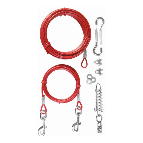 Trixie LINKA stalowa z AMORTYZATOREM 15m/45kg