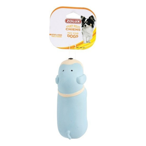 ZOLUX Zabawka lateksowa dla psa piszcząca Pies 17,5cm,różne wzory i kolory