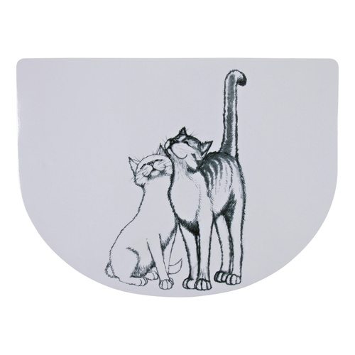 Trixie PODKŁADKA pod miskę WZORY 40x30cm MISKA