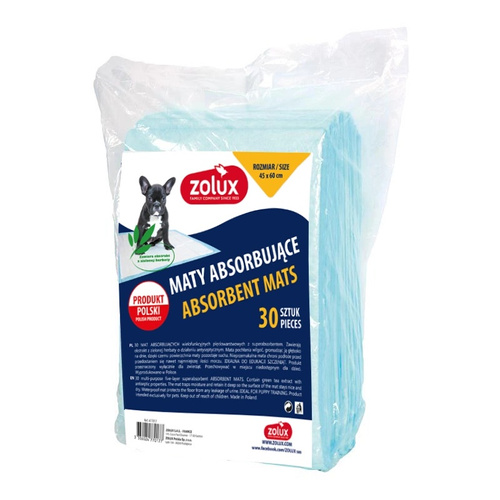 ZOLUX Maty absorbujące 40 x 60 cm - 30 sztuk