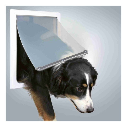 Trixie DRZWI psa 2-FUNKCYJNE wahadłowe DUŻE  M-XL