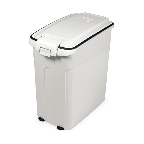 Barry King Pojemnik na suchą karmę L, 54L, biały,  49x30x54cm