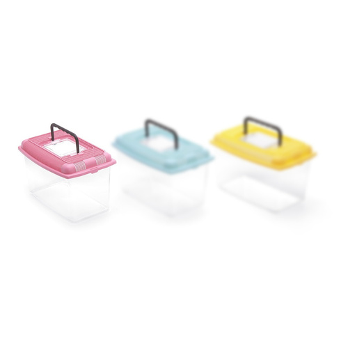 IMAC Ariel Medium transporter dla ryb/gadów 4L różowy 28x173x173 cm