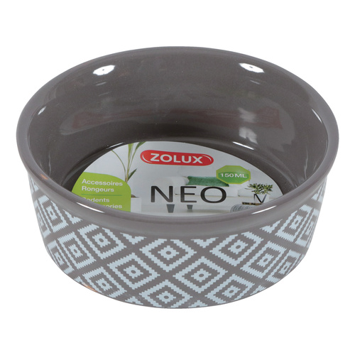 Zolux Miska ceramiczna dla gryzonia NEO 150 ml kol. szary
