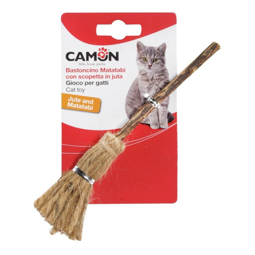 CAMON CAT TOY MATATABI KIJ Z MIOTŁĄ JUTOWĄ