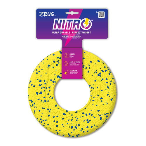 Zeus Nitro, dysk do rzucania, zabawka, dla psa, 24 cm