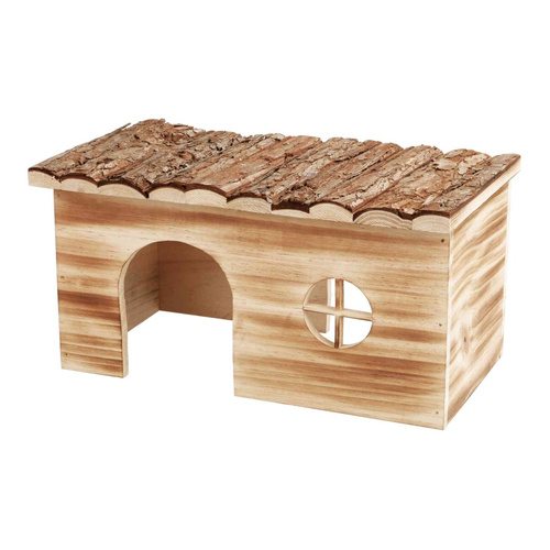 Trixie Grety DOMEK drewniany dla świnki 35×18×20cm