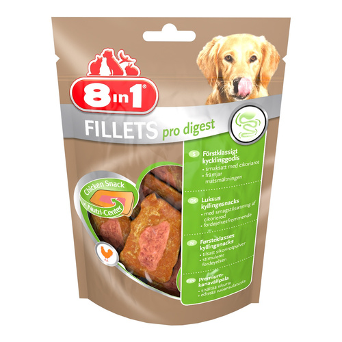 8in1 Przysmak dla psa filety dla wrażliwego przewodu pokarmowego S 80g