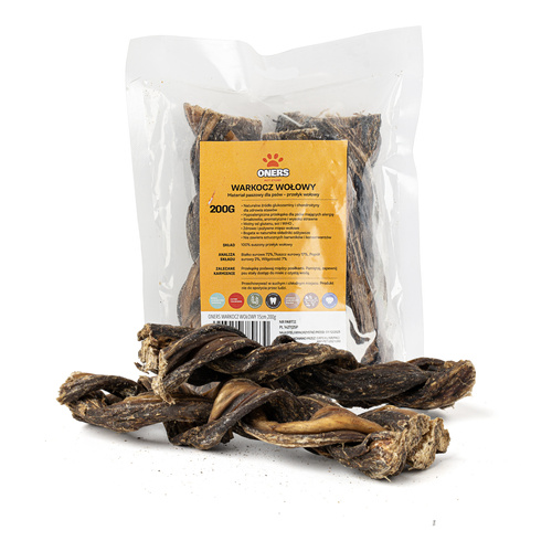 ONERS warkocze wołowe 200g