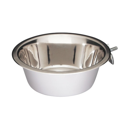 Panama Pet miska dla ptaków 1,34 l z uchwytem zaciskowym