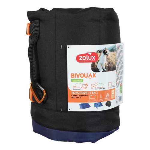 ZOLUX Śpiwór 2w1 dla psa BIVOUAK niebieski