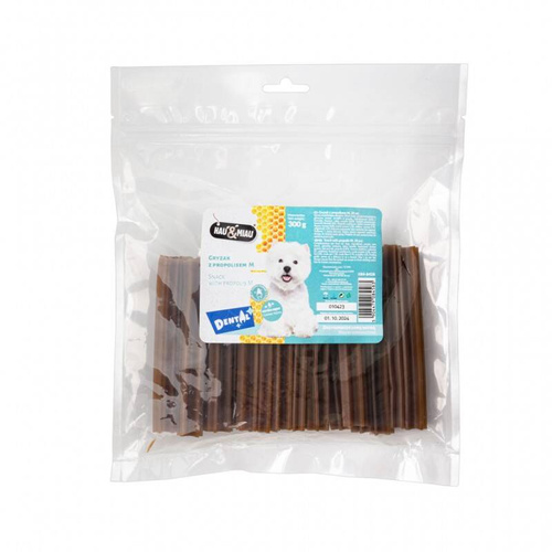 hau Miau DENTAL gryzak z propolisem M 20szt /300g