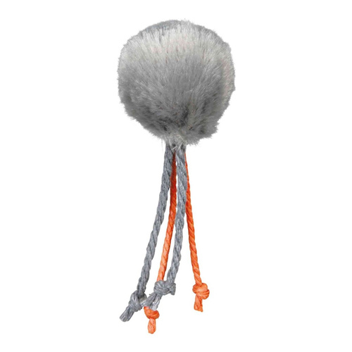 Trixie PIŁKA zabawka kota DZWONKIEM + sznurki 4cm