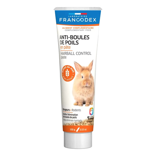 FRANCODEX Pasta odkłaczająca dla gryzoni 100g